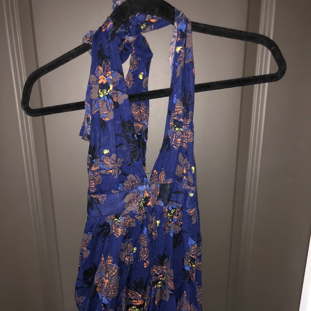 Halter Floral Romper